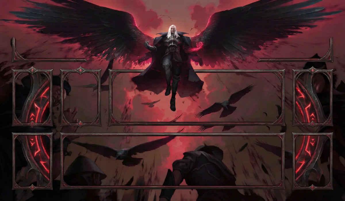 Riftbound Playmat Design 35 — 60 × 35 cm, 300 dpi print