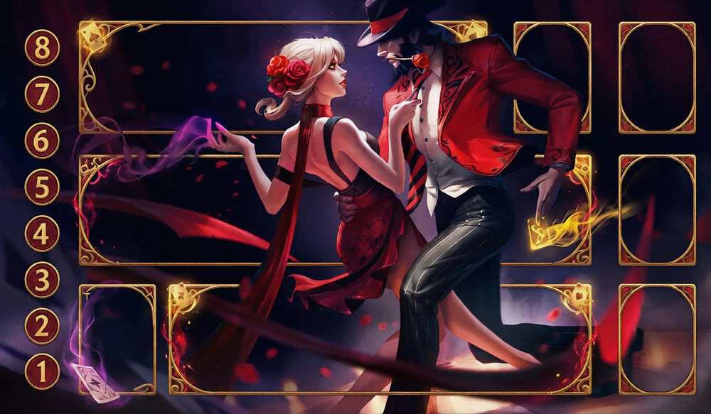 Playmat Riftbound Twisted Fate & Evelynn
