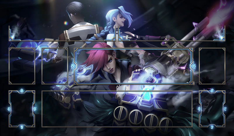 Playmat Riftbound Vi, Jayce & Jinx