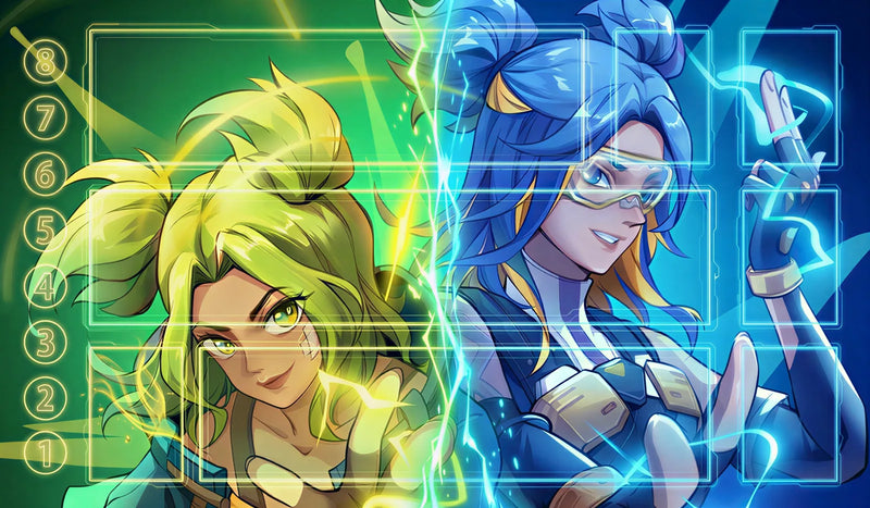 Playmat Riftbound Zeri & Neon